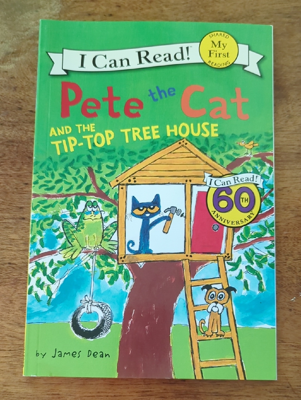 5 ⭐️ for $25 Pete the Cat and the Tip-Top Tree House book